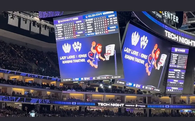 Sacramento Kings Stadium Elite Evidence branding