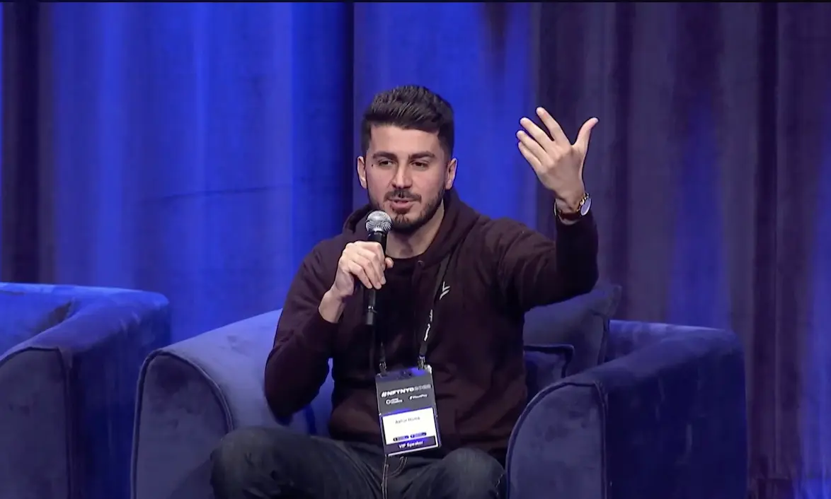 Ashur Homa keynote at NFT-NYC