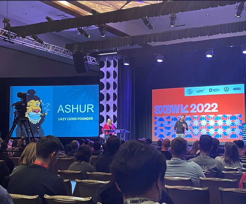 Speaking at SXSW 2022 - Lazy Lions Founder
